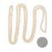 Yellow Gold Curb Chain Necklace 25" - 14k