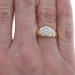 Yellow Gold Diamond Men's Ring - 10k Round Brilliant .10ctw
