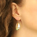 Roberto Coin Oval Puff Dangle Earrings Dangle Earrings - Yellow Gold 18k Pierced