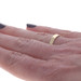 Yellow Gold Tapered Band - 14k Wedding Ring