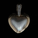 Yellow Gold Mabe Pearl Heart Enhancer Pendant - 14k Love