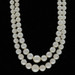 White Gold Graduated Strand Pearl Necklace 15 1/4" - 14k