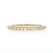 David Yurman Eden Partway Diamond Band -Yellow Gold 18k Rd .32ctw Ring Sz 7 1/4