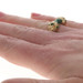 David Yurman Renaissance Malachite Garnet Color Ring - Yellow Gold 18k SZ 5 3/4
