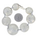 Sterling Silver Australian Vintage Coin Link Bracelet - 925 Currency