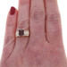 Yellow Gold Garnet Diamond Ring - 14k Emerald 2.07ctw
