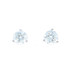 White Gold Diamond Stud Earrings - 14k Round Brilliant 1.00ctw