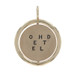 Yellow Gold You had Me at Hello Spinner Charm - 14k Love