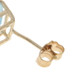 Yellow Gold Blue Topaz Stud Earrings - 14k Emerald Cut 4.80ctw Pierced