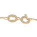 Yellow Gold Boston Link Chain Bracelet 7" - 14k