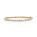 Yellow Gold Diamond Tennis Bracelet 7" - 14k Round Brilliant 1.00ctw
