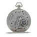Howard Series V Art Deco Open Face Pocket Watch - White Gold 14k Manual Vintage