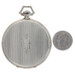 Howard Series V Art Deco Open Face Pocket Watch - White Gold 14k Manual Vintage
