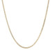 Yellow Gold Curb Chain Necklace 17 3/4" - 18k