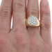 Yellow Gold Diamond Men's Ring - 14k Round Brilliant 1.00ctw