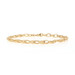 Yellow Gold Fancy Triple Cable Chain Bracelet 7 1/2" - 18k