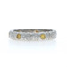 Alex Sepkus Yellow Diamond Eternity Band Platinum 950 Rd.36ctw WeddingRing 8 1/2