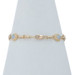 Yellow Gold Australian Opal Link Bracelet 7 1/4" - 14k Oval Cabochon 2.45ctw