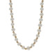 Yellow Gold Pearl Beaded Necklace 17 3/4" - 14k