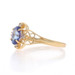 Yellow Gold Tanzanite Diamond Ring - 14k Oval .96ctw