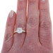 Yellow Gold Diamond Engagement Ring - 14k Square Cushion 2.68ctw GIA