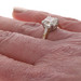 Yellow Gold Diamond Engagement Ring - 14k Square Cushion 2.68ctw GIA