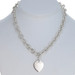 Tiffany & Co. Return to Tiffany Heart Necklace 15 1/2" - Sterling 925 Love Cable