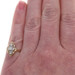 Yellow Gold Diamond Cluster Ring - 14k Round Brilliant .25ctw