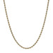 Yellow Gold Diamond Cut Rope Chain Necklace 30" - 14k