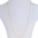 Yellow Gold Cable Chain Necklace - 14k Adjustable 18-20"