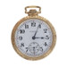 Hamilton Railroad Grade Double Roller Open Face Pocket Watch Gold Filled Manual