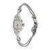 Stainless Steel Diamond Vintage Ladies Watch - 14k Single Cut .40ctw