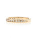 Yellow Gold Diamond Wedding Band - 14k Round Brilliant .50ctw Channel Set Ring