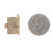Yellow Gold Holy Bible Charm - 14k Faith Opens
