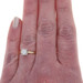 Jabel Diamond Vintage Solitaire Engagement Ring - Yellow Gold 14k Round .35ct