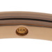 Rose Gold Love Link Bangle Bracelet 8 1/4" - 14k