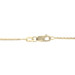 Yellow Gold Cobra Chain Necklace 18" - 14k