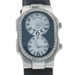 Philip Teslar Dual Time Zone Diamond Ladies Watch - Stainless Steel Quartz