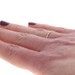 Yellow Gold Come Holy Spirit Band - 14k Faith Prayer Ring SZ 6