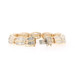 Yellow Gold Diamond Link Bracelet 7" - 14k Baguette 8.00ctw