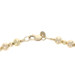 Yellow Gold Beaded Necklace 17" - 14k