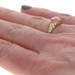Yellow Gold Pink Cubic Zirconia Heart Solitaire Ring - 10k 1.92ct Love