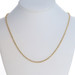 Yellow Gold Rope Chain Necklace 23 3/4" - 14k