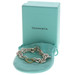 Tiffany & Co. Heart Link Bracelet 7 1/4" - Sterling 925 Yellow Gold 18k Love