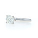White Gold Diamond Solitaire Engagement Ring - 18k Round Brilliant 1.20ctw GIA
