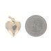 Yellow Gold Heart Locket Pendant - 14k Love Two Frames
