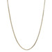 Yellow Gold Box Chain Necklace 17" - 14k