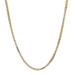 Yellow Gold Box Chain Necklace 18 1/4" - 14k