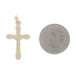 Yellow Gold Crucifix Pendant - 14k Faith Cross