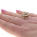 Van Cleef & Arpels Diamond Cluster Cocktail Ring YellowGold 18k European 2.68ctw